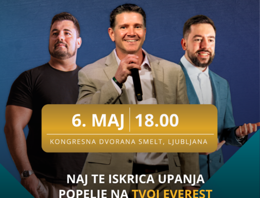 VEČER ZMAGOVALCEV: plamen upanja s Seanom Swarnerjem