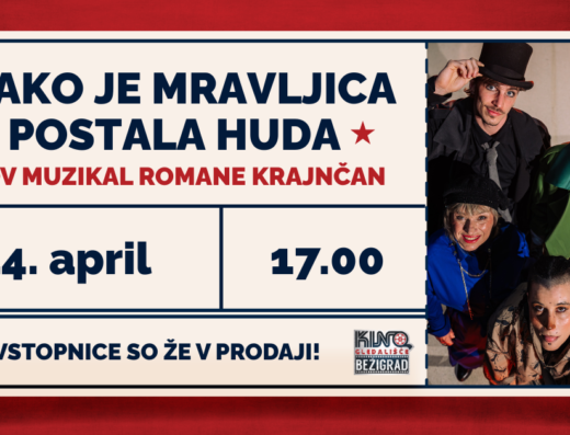 Muzikal Romane Krajnčan: KAKO JE MRAVLJICA POSTALA HUDA