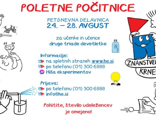 Petdnevna delavnica Znanstveni Krneki