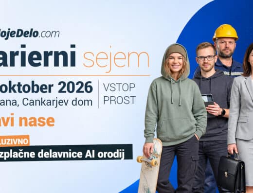 Karierni sejem MojeDelo.com Ljubljana 2026 – STAVI NASE