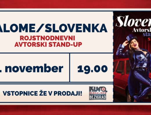 Rojstnodnevni avtorski stand-up: SALOME / SLOVENKA