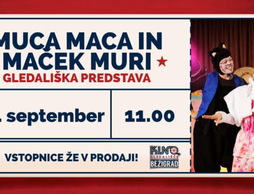 Gledališka predstava: MUCA MACA IN MAČEK MURI