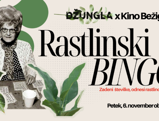 RASTLINSKI BINGO: Kino Bežigrad X Džungla Plants