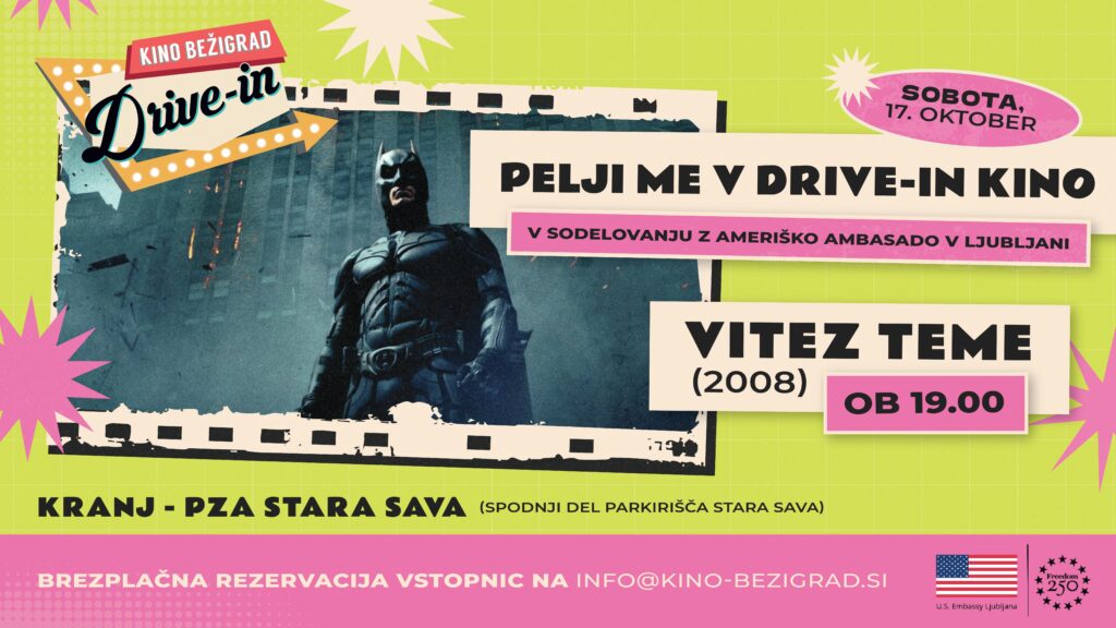 Drive-in kino Kranj: VITEZ TEME (2008) – BREZPLAČNO
