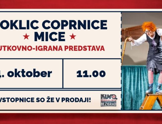 Lutkovno-igrana predstava: POKLIC COPRNICE MICE