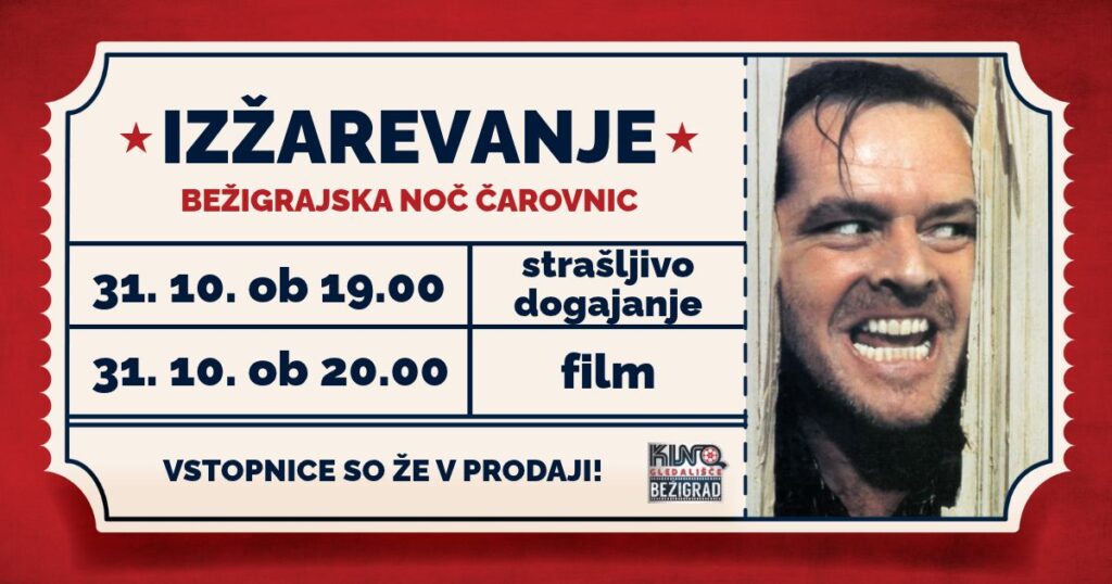 Bežigrajska noč čarovnic: IZŽAREVANJE